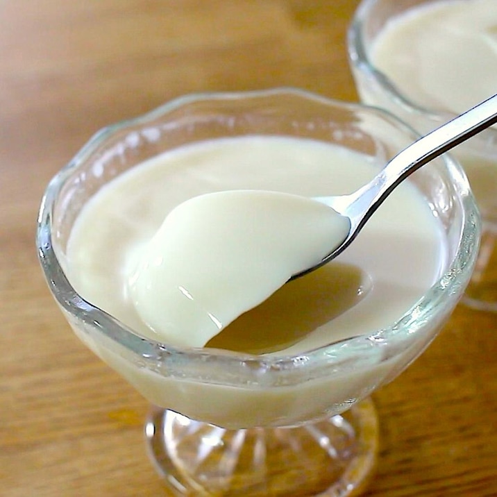 【2で覚える】レンジだけで作る なめらか牛乳プリン